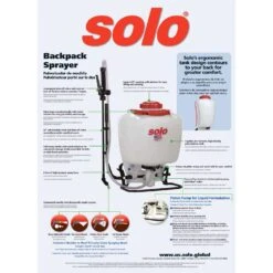 Solo 4 Gal Sprayer Backpack Sprayer -Toro Shop 8f05889d 9aea 43c3 830b 83c8f13c8317