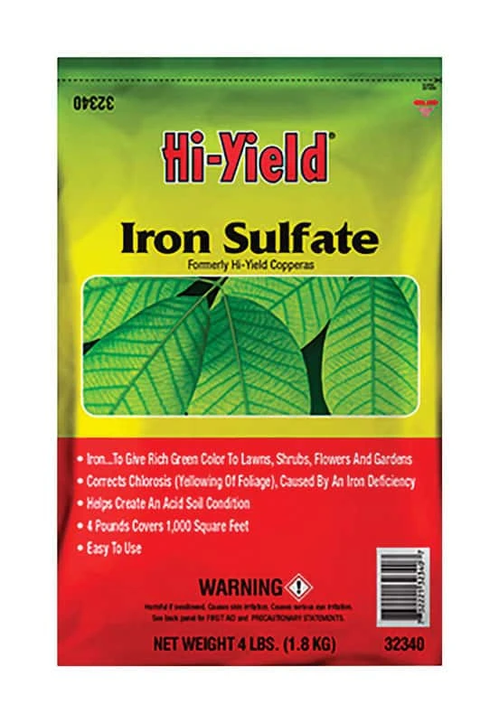 Hi-Yield Iron Sulfate 1000 Sq Ft 4 Lb 1 Hi-Yield Iron Sulfate 1000 Sq Ft 4 Lb