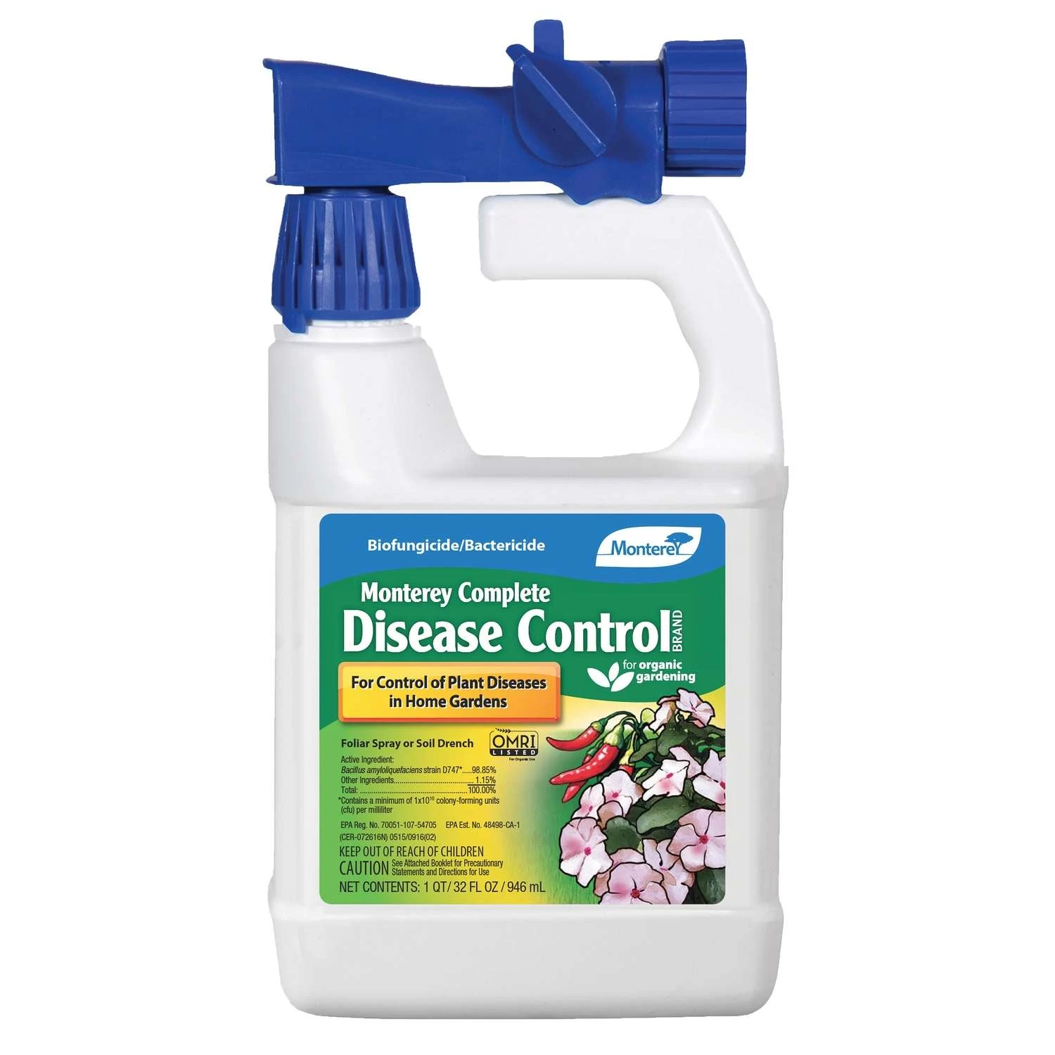 Monterey Complete Organic Concentrated Liquid Disease Control 1 Qt 1 Monterey Complete Organic Concentrated Liquid Disease Control 1 Qt