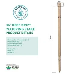 Deep Drip For 1/4 In. Tubing Drip Irrigation Watering Stake 36 In. H 1 Pk -Toro Shop 91dc666d 8275 4994 ba80 615c4eba5233