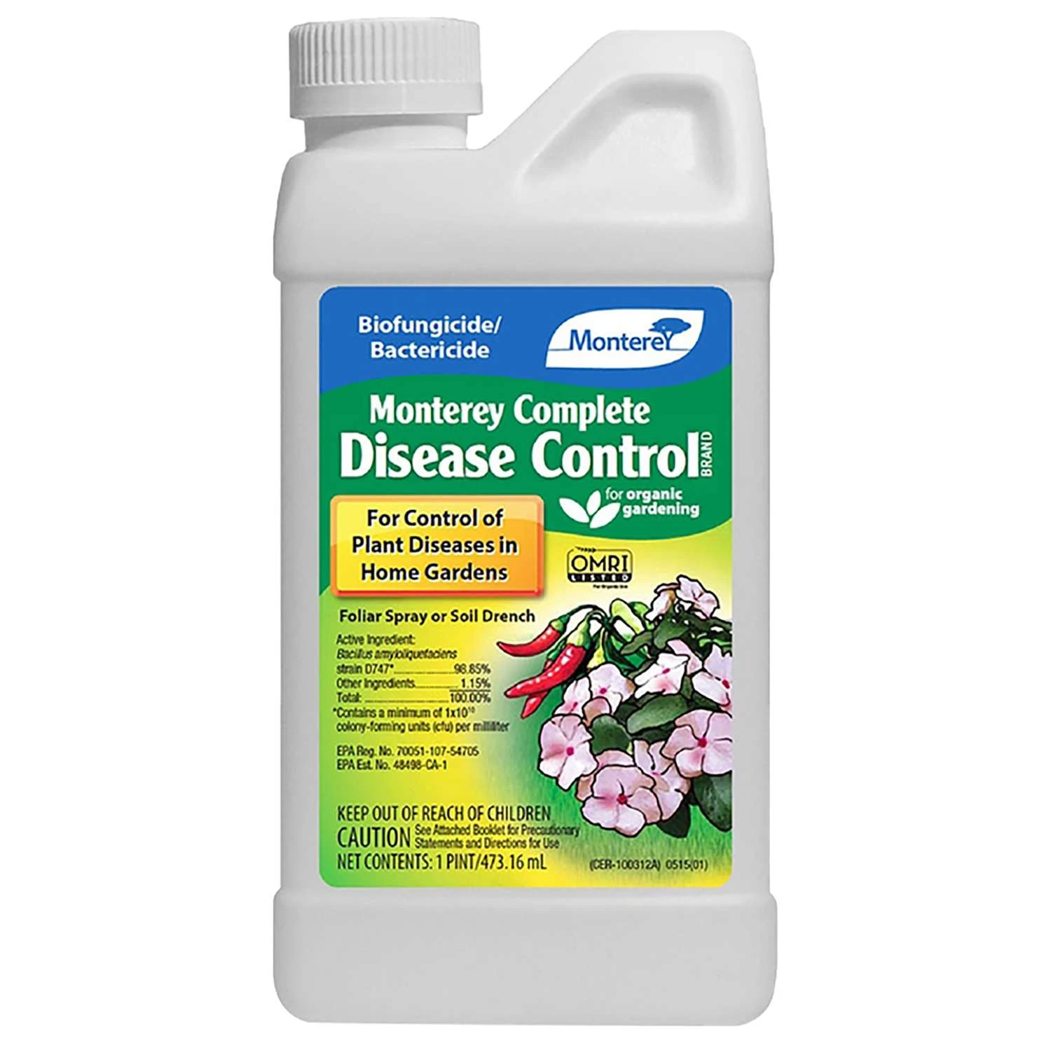 Monterey Complete Organic Concentrated Liquid Disease Control 1 Pt 1 Monterey Complete Organic Concentrated Liquid Disease Control 1 Pt