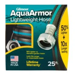Gilmour AquaArmor 1/2 In. D X 25 Ft. L Lightweight Garden Hose -Toro Shop 962fe24b e2c3 41c7 b6c0 18773eda4220