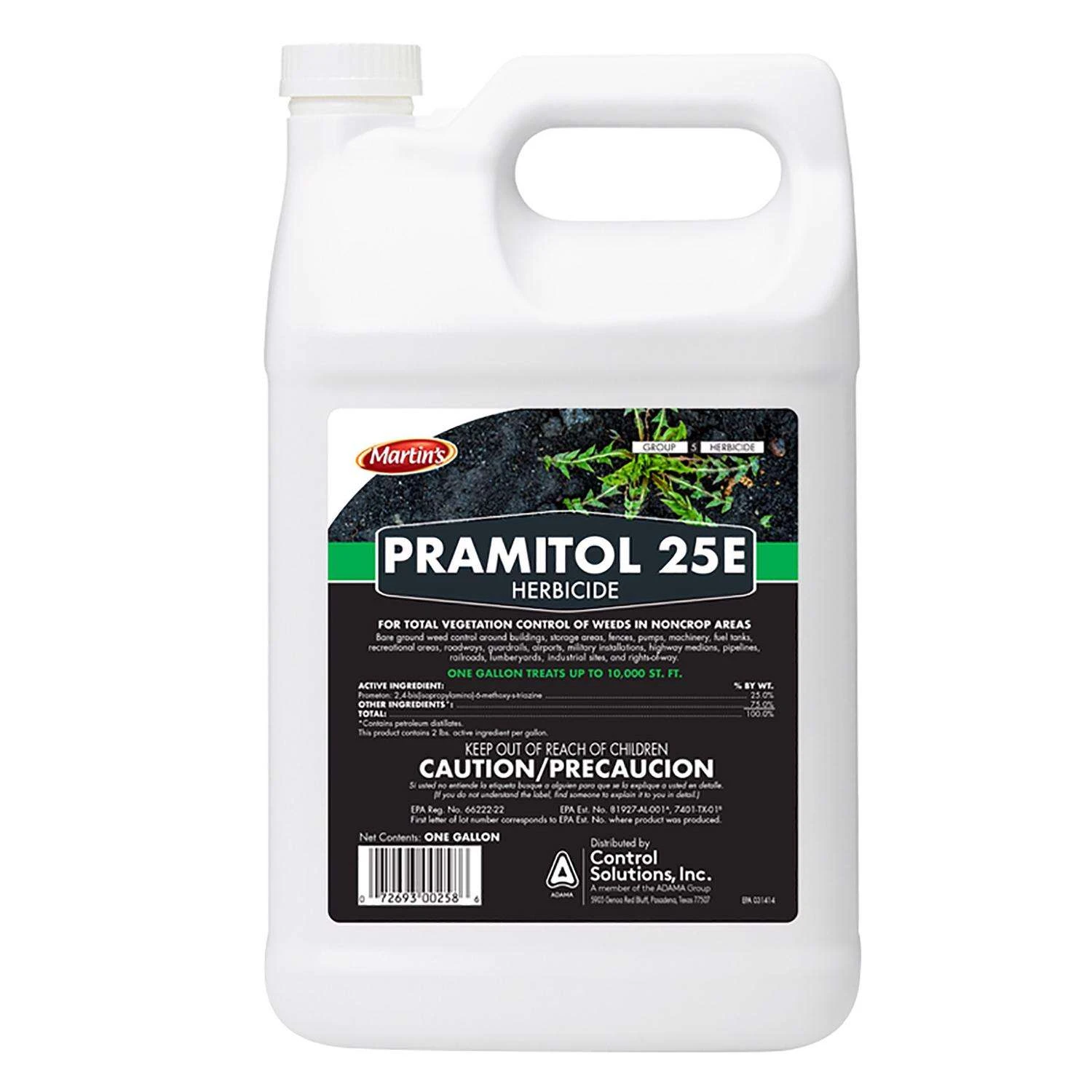 Martin's Pramitol 25E Vegetation Herbicide Concentrate 1 Gal 1 Martin's Pramitol 25E Vegetation Herbicide Concentrate 1 Gal