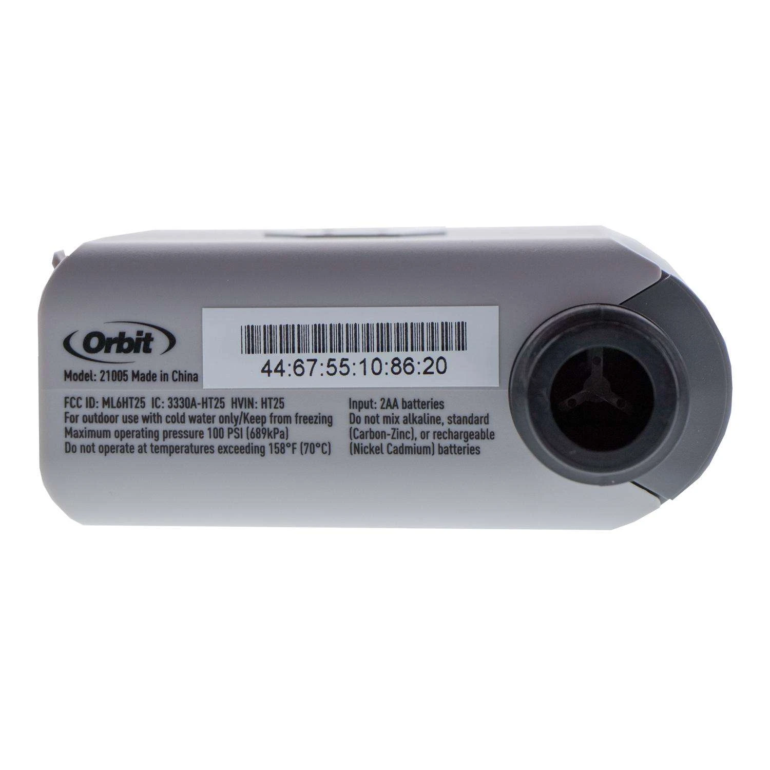 Orbit B-hyve Programmable 1 Zone Bluetooth Hose Faucet Timer 3 Orbit B-hyve Programmable 1 Zone Bluetooth Hose Faucet Timer - Image 3