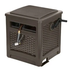 Suncast Smart Trak 225 Ft. Brown Free Standing Hideaway Hose Reel