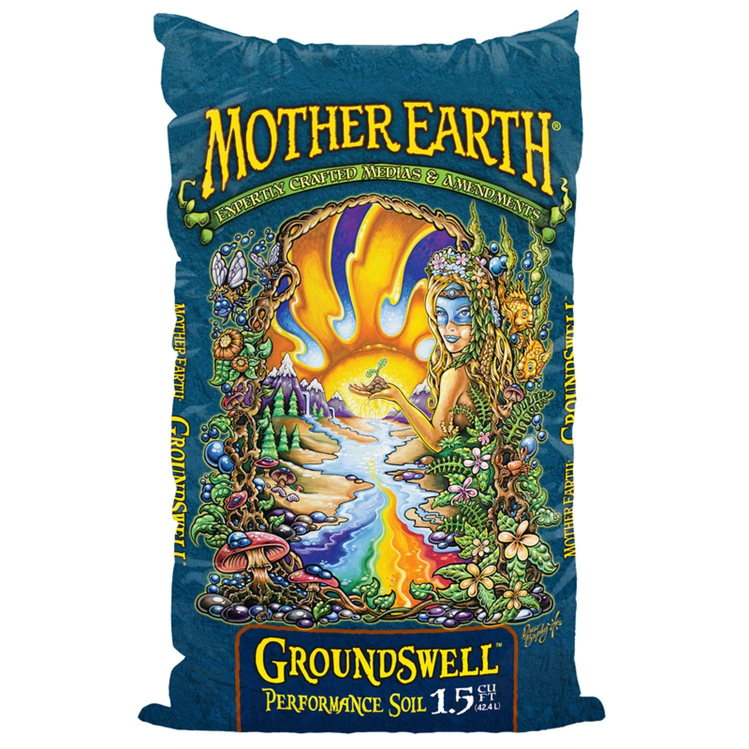 Mother Earth Groundswell All Purpose Potting Soil 1.5 Cu Ft 1 Mother Earth Groundswell All Purpose Potting Soil 1.5 Cu Ft