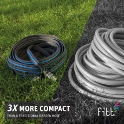 Fitt Force Pro 5/8 In. D X 100 Ft. L Heavy Duty Premium Grade Garden Hose -Toro Shop a01c6855 04cc 4f96 b85e 2b1fbe3b6044
