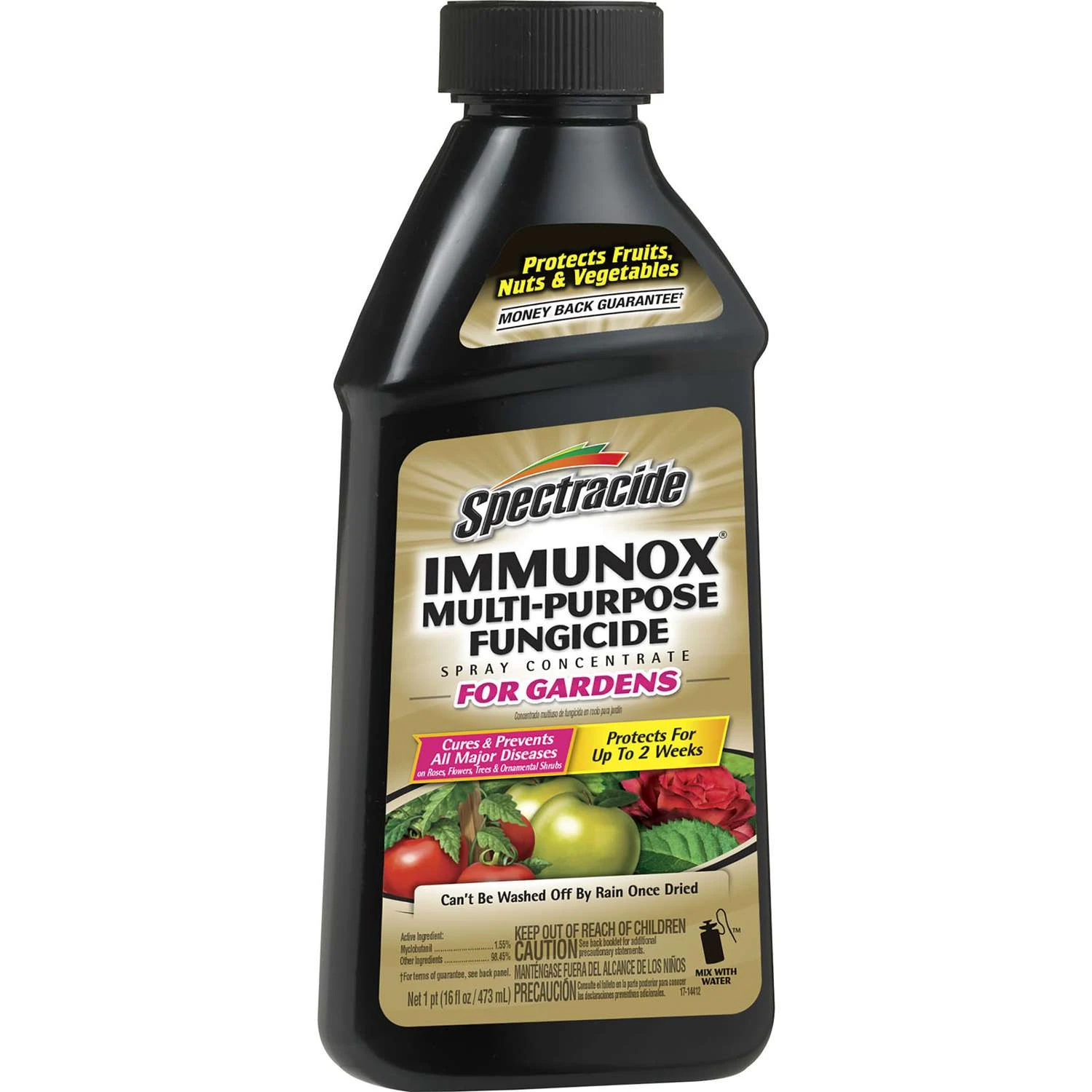 Spectracide Immunox Concentrated Liquid Garden Fungicide 16 Oz 1 Spectracide Immunox Concentrated Liquid Garden Fungicide 16 Oz