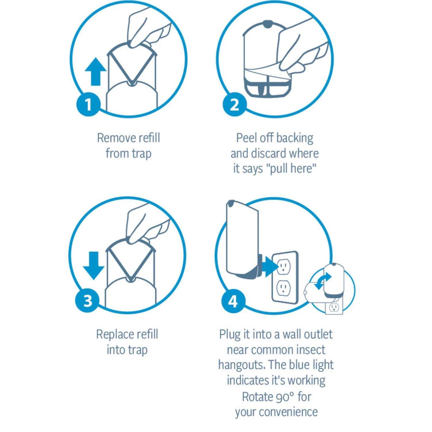 Zevo Flying Insect Trap 1 Ct 8 Zevo Flying Insect Trap 1 Ct - Image 8