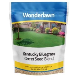Wonderlawn Kentucky Bluegrass Sun Or Shade Grass Seed 3 Lb