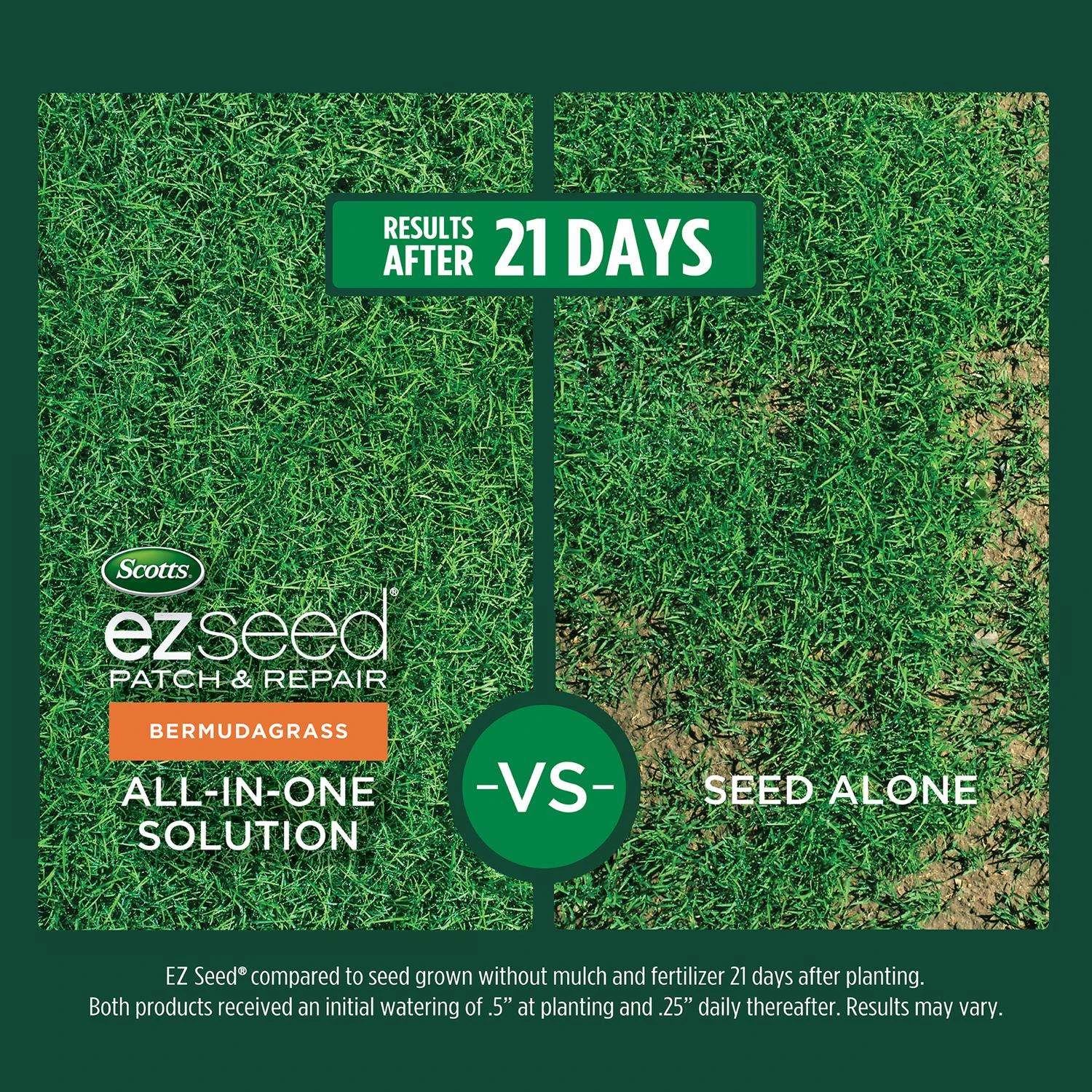 Scotts EZ Seed Bermuda Grass Sun Or Shade Grass Spot Repair Seed 20 Lb 2 Scotts EZ Seed Bermuda Grass Sun Or Shade Grass Spot Repair Seed 20 Lb - Image 2