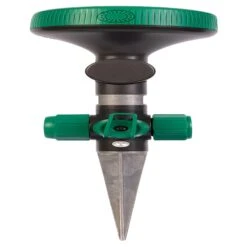 Gilmour Metal Spike Base 4-Pattern Spot Sprinkler 1250 Sq Ft 1 Pk