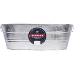 Behrens 16 Gal Steel Tub Oval