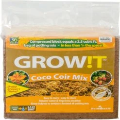 Growit Organic All Purpose Coco Coir Mix 0.37 Cu Ft