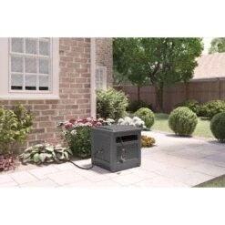 Suncast Smart Trak 225 Ft. Gray Free Standing Hideaway Hose Reel -Toro Shop b4d1be38 3bef 496a bd83 2337d6b45d1f