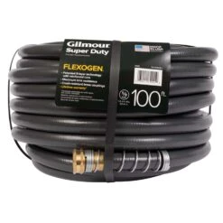 Gilmour Flexogen 5/8 In. D X 100 Ft. L Heavy Duty Premium Grade Garden Hose -Toro Shop b5baab9a 9d90 4b97 bdac d8dc76c0afde