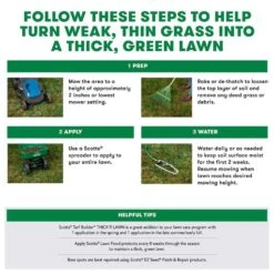 Scotts Turf Builder Tall Fescue Grass Sun Or Shade Grass Seed And Fertilizer 12 Lb -Toro Shop b6a95eae 992d 4871 875f 3a2e0cec22b2