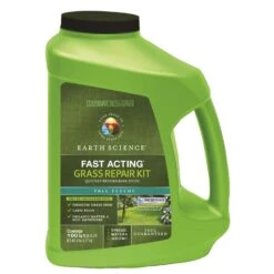 Earth Science Fast Acting Tall Fescue Grass Full Sun Grass Repair Kit 5 Lb