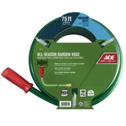 Ace 5/8 In. D X 75 Ft. L Medium Duty Garden Hose