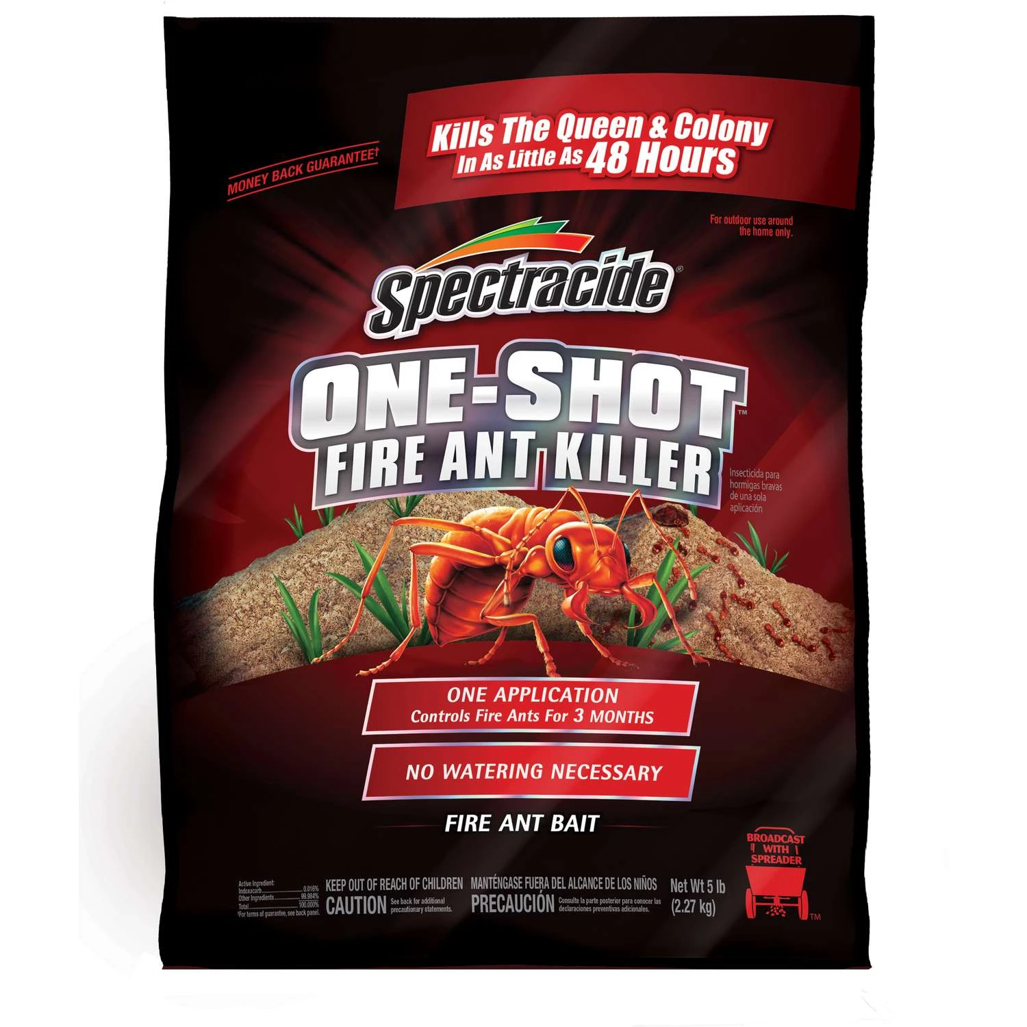 Spectracide One-Shot Fire Ant Killer Solid 5 Lb 1 Spectracide One-Shot Fire Ant Killer Solid 5 Lb