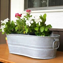 Behrens 7.5 Gal Steel Tub Oval -Toro Shop c5b90d04 362d 4b00 a361 f56d0e61f85f