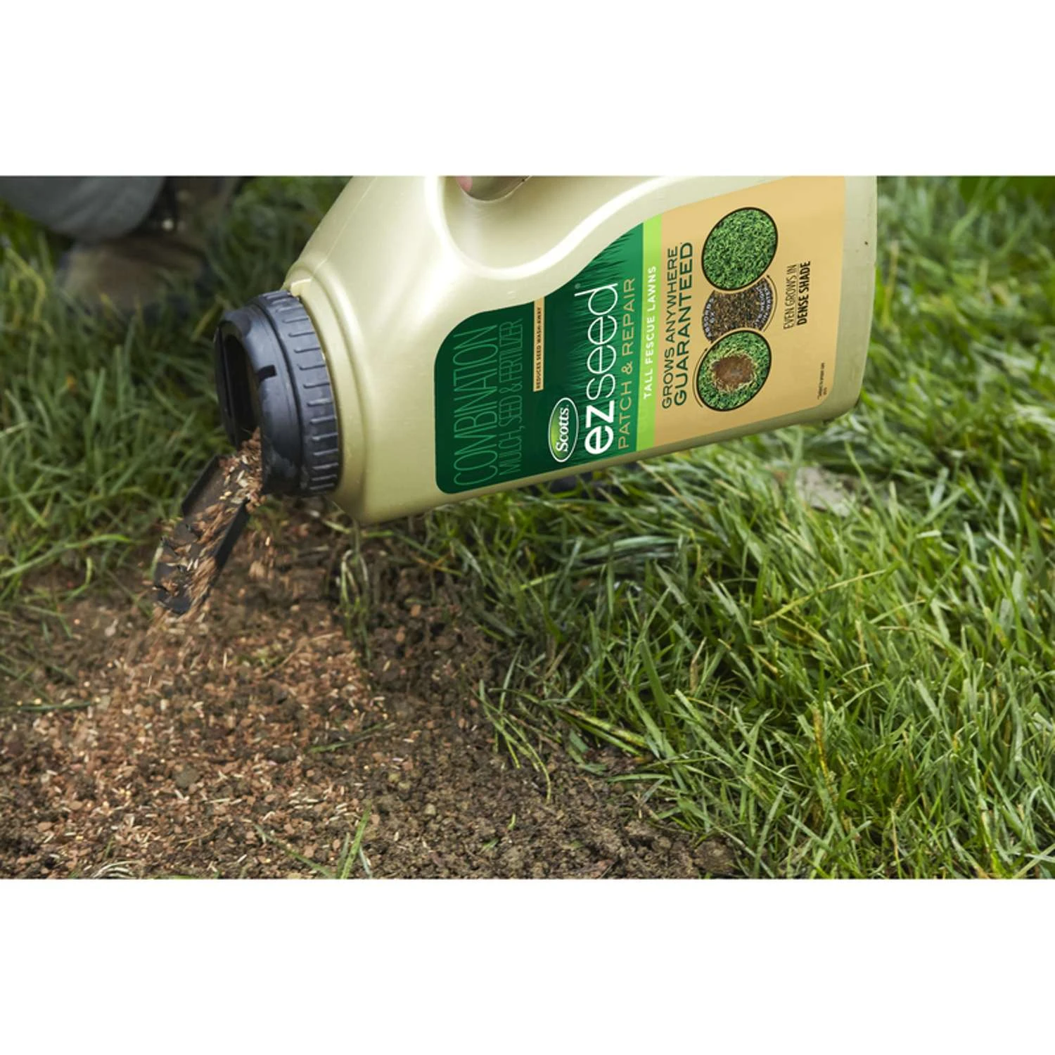 Scotts EZ Seed Tall Fescue Grass Sun Or Shade Seed/Fertilizer/Mulch Repair Kit 3.75 Lb 9 Scotts EZ Seed Tall Fescue Grass Sun Or Shade Seed/Fertilizer/Mulch Repair Kit 3.75 Lb - Image 9