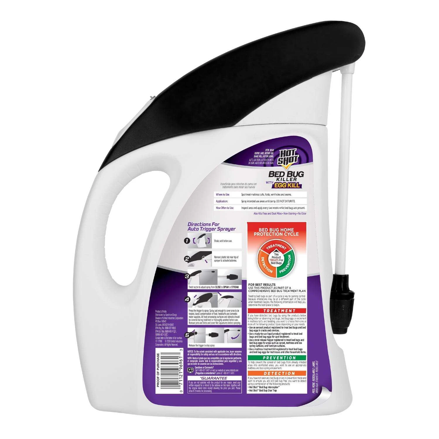 Hot Shot Bed Bug Killer Liquid 64 Oz 2 Hot Shot Bed Bug Killer Liquid 64 Oz - Image 2