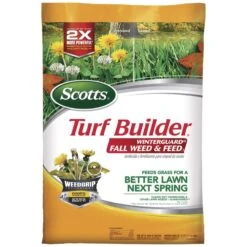 Scotts Turf Builder WinterGuard Fall Lawn Fertilizer For Multiple Grass Types 15000 Sq Ft