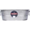 Behrens 2 Gal Steel Tub Oval