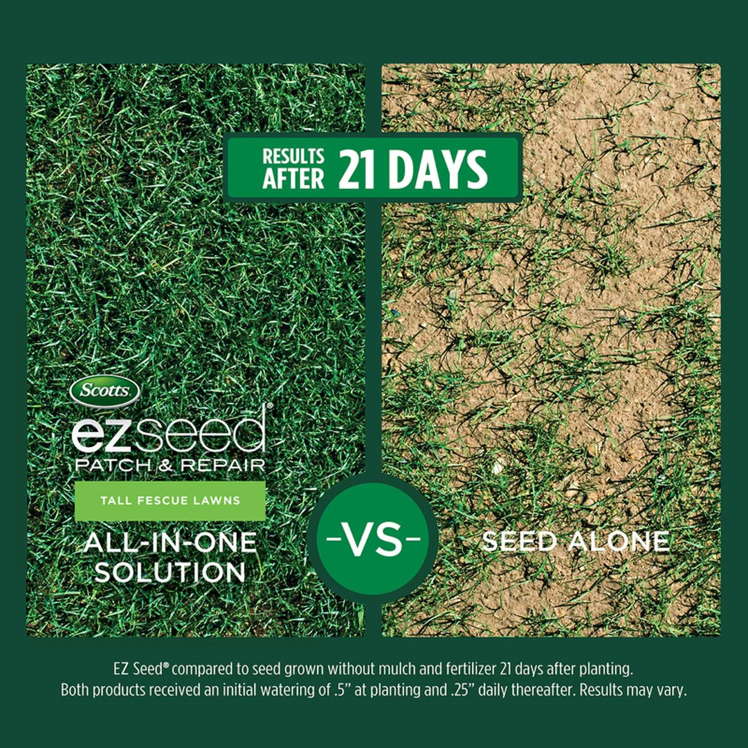 Scotts EZ Seed Tall Fescue Grass Sun Or Shade Seed/Fertilizer/Mulch Repair Kit 3.75 Lb 4 Scotts EZ Seed Tall Fescue Grass Sun Or Shade Seed/Fertilizer/Mulch Repair Kit 3.75 Lb - Image 4