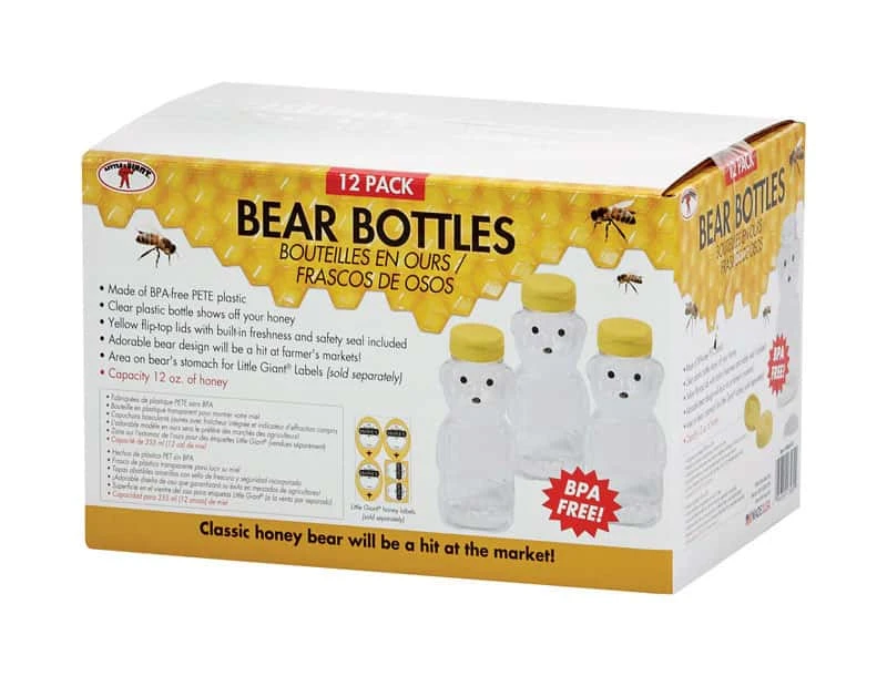 Little Giant 12 Oz Honey Bear Bottle 3 Little Giant 12 Oz Honey Bear Bottle - Image 3