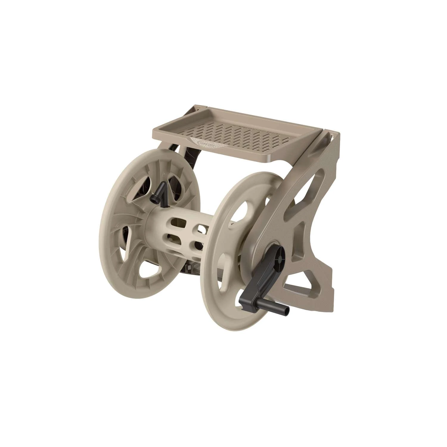 Suncast Hose Handler 200 Ft. Taupe Retractable Wall Mounted Hose Reel 1 Suncast Hose Handler 200 Ft. Taupe Retractable Wall Mounted Hose Reel