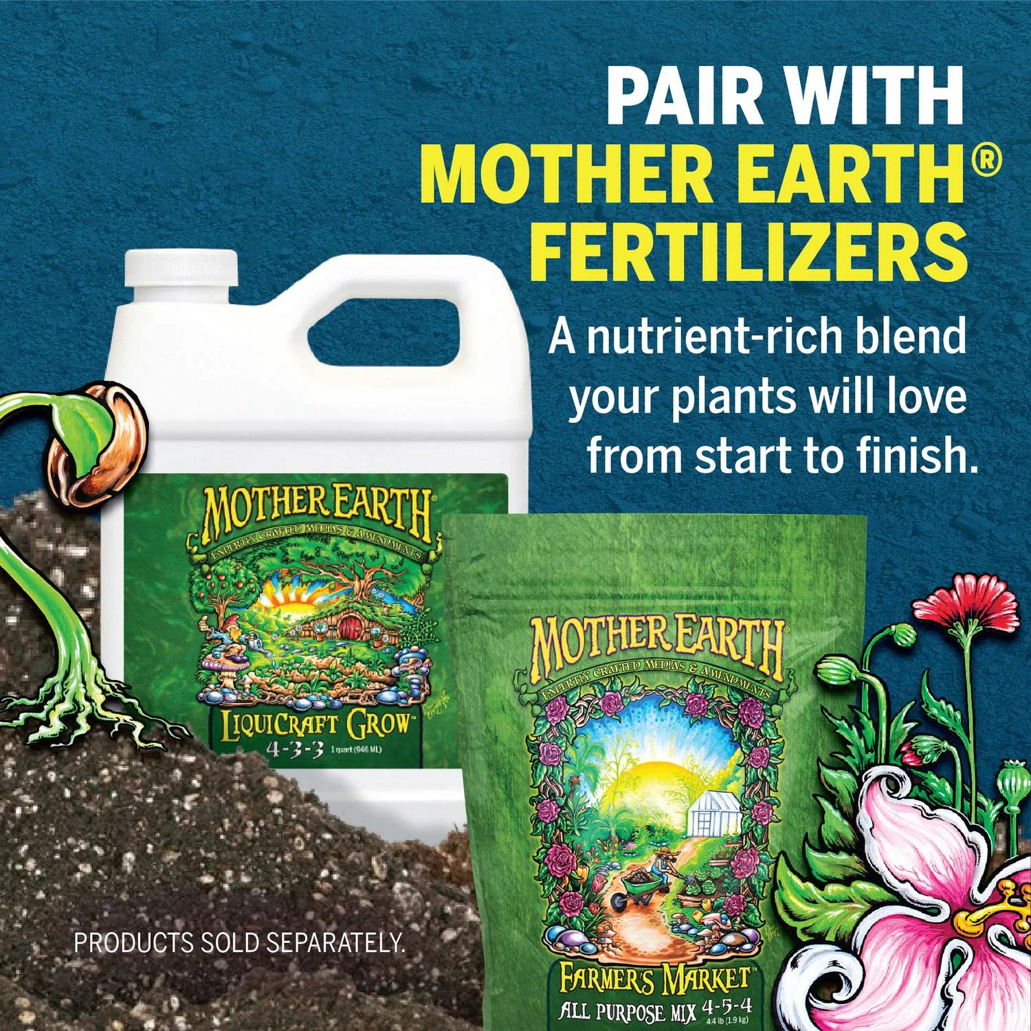 Mother Earth Groundswell All Purpose Potting Soil 12 Qt 9 Mother Earth Groundswell All Purpose Potting Soil 12 Qt - Image 9