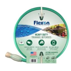 Flexon 5/8 In. D X 50 Ft. L Heavy Duty Garden Hose