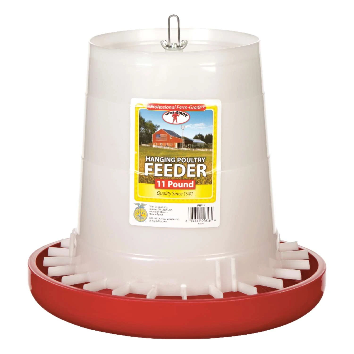 Little Giant 176 Oz Feeder For Poultry 1 Little Giant 176 Oz Feeder For Poultry