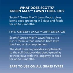 Scotts Green Max All-Purpose Lawn Fertilizer For Multiple Grass Types 5000 Sq Ft -Toro Shop dd3ab20e 04be 40e9 855c 65371bd0942a