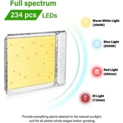 IPower Hydroponic Grow Light Kit 600 W -Toro Shop e10d8088 7198 4914 8300 73b51b45099b