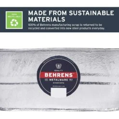 Behrens 4 Gal Steel Tub Oval -Toro Shop e4a28c6b 69e6 4f6c 8fcd 7e7c44302c0b