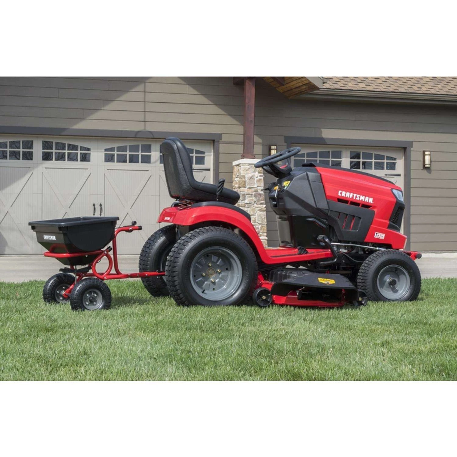 Craftsman Broadcast Tow Behind Seeder/Spreader For Fertilizer/Ice Melt/Seed 85 Lb 7 Craftsman Broadcast Tow Behind Seeder/Spreader For Fertilizer/Ice Melt/Seed 85 Lb - Image 7