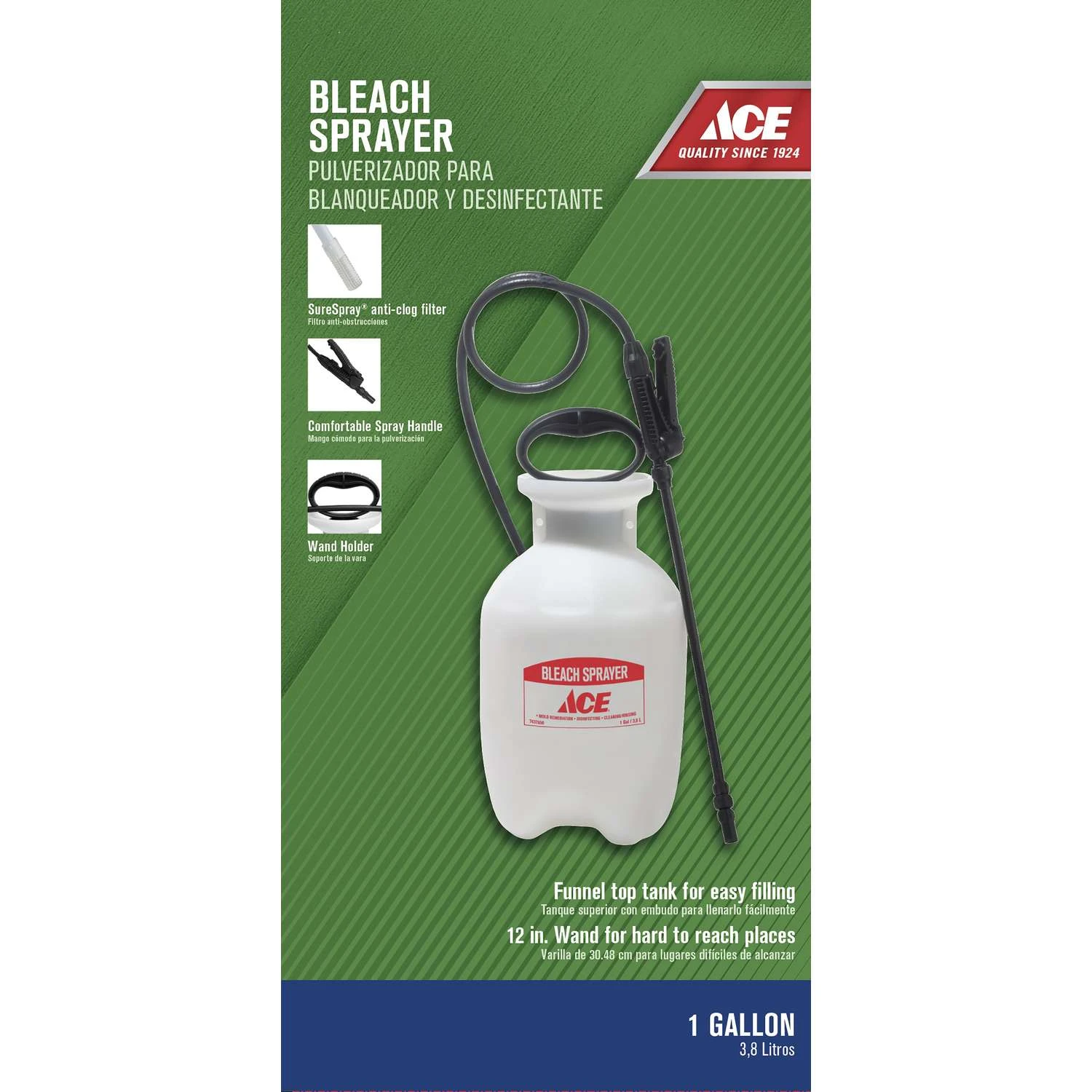 Ace 1 Gal Sprayer Bleach Sprayer 1 Ace 1 Gal Sprayer Bleach Sprayer