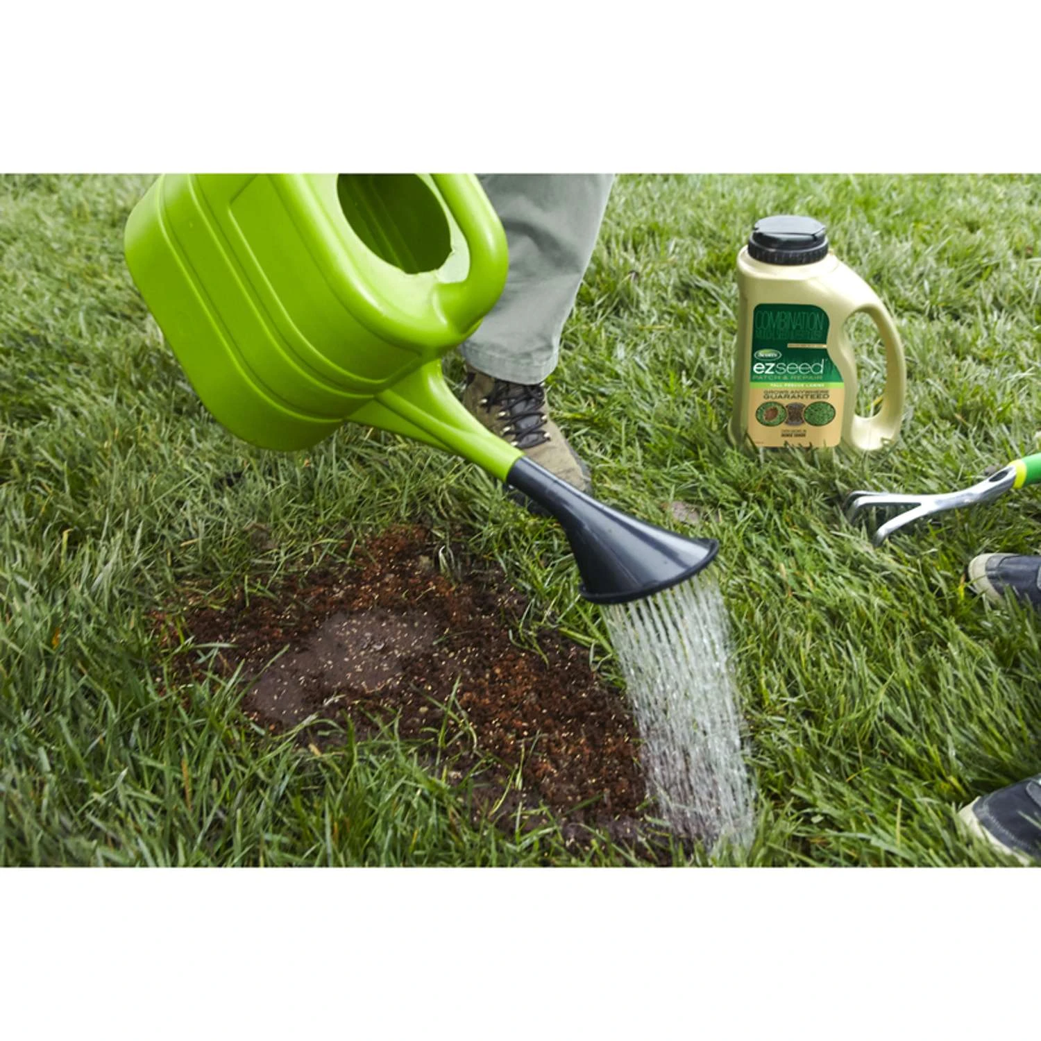 Scotts EZ Seed Tall Fescue Grass Sun Or Shade Seed/Fertilizer/Mulch Repair Kit 3.75 Lb 5 Scotts EZ Seed Tall Fescue Grass Sun Or Shade Seed/Fertilizer/Mulch Repair Kit 3.75 Lb - Image 5