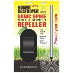 The Giant Destproyer Sonic Spike Sonic Pest Repeller Spike For Gophers And Moles