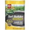 Scotts Turf Builder Weed & Feed Lawn Fertilizer For Multiple Grass Types 4000 Sq Ft