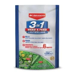 BioAdvanced Weed & Feed Lawn Fertilizer For Multiple Grass Types 4000 Sq Ft