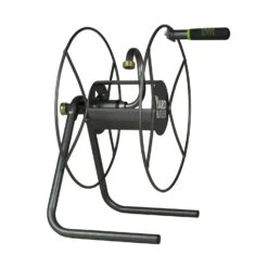 Yard Butler 100 Ft. Black Free Standing Hose Reel