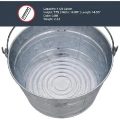 Behrens 4.25 Gal Pail Gray 9 Behrens 4.25 Gal Pail Gray -Toro Shop f0fbccce 21a3 4cea b3b0 37d21ce52707