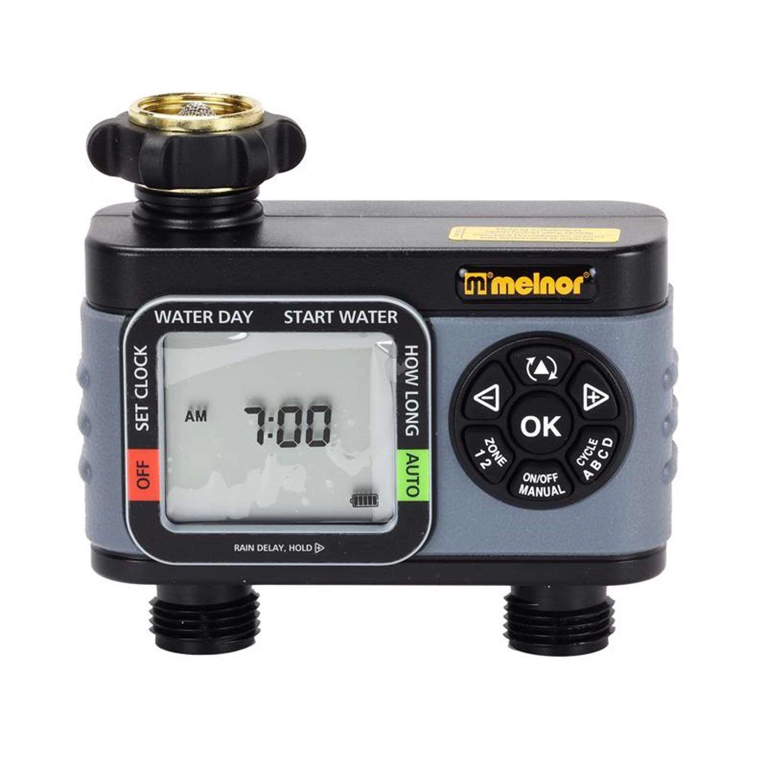 Melnor HydroLogic Programmable 2 Zone Digital Water Timer 1 Melnor HydroLogic Programmable 2 Zone Digital Water Timer