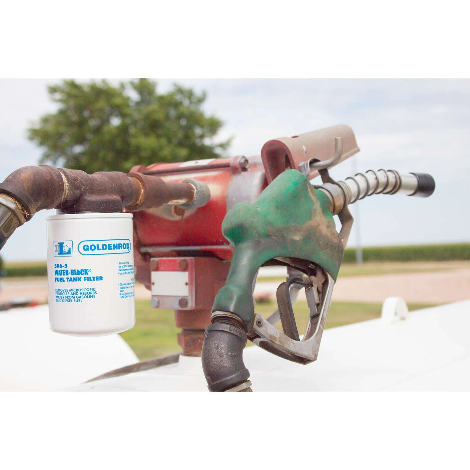 Goldenrod Steel Replacement Fuel Filter 25 Gpm 4 Goldenrod Steel Replacement Fuel Filter 25 Gpm - Image 4