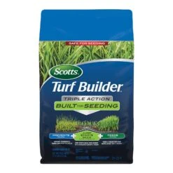 Scotts Turf Builder Pre Emergent Preventer & Fertilizer Lawn Fertilizer For All Grasses 4000 Sq Ft