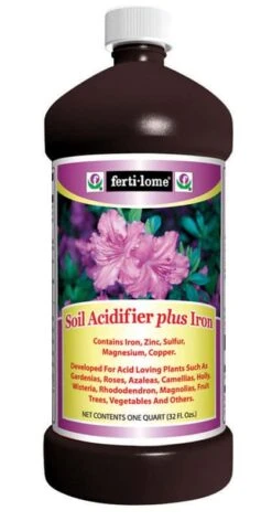 Ferti-lome Soil Acidifier Plus Iron 32 Oz